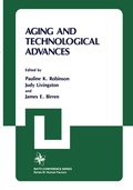 Cover: Aging and Technological Advances - Plenum Publishing Corporation