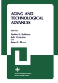 Cover: Aging and Technological Advances - Springer