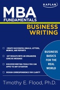 Cover: MBA Fundamentals Business Writing - Kaplan Test Prep