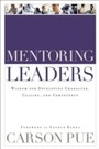 Cover: Mentoring Leaders - Baker Publishing Group