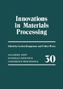 Cover: Innovations in Materials Processing - Springer