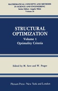 Cover: Structural Optimization - Kluwer Academic / Plenum Publishers
