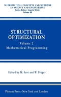 Cover: Structural Optimization, - Plenum Publishing Co.,N.Y.