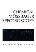 Cover: Chemical M&ouml;ssbauer Spectroscopy - Springer
