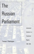 Cover: The Russian Parliament - Yale University Press