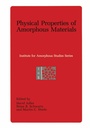 Cover: Physical Properties of Amorphous Materials - Springer