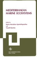 Cover: Mediterranean Marine Ecosystems - Springer