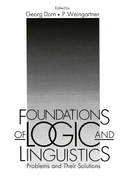 Cover: Foundations of Logic and Linguistics - Springer
