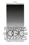 Cover: Foundations of Logic and Linguistics - Springer