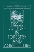 Cover: Tissue Culture in Forestry and Agriculture - Springer