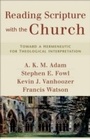 Cover: Reading Scripture with the Church - Baker Publishing Group