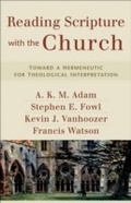Cover: Reading Scripture with the Church - Baker Publishing Group
