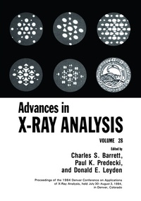 Enlarge image Cover: Advances in X-Ray Analysis - Kluwer Academic / Plenum Publishers