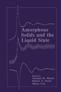 Abbildung von: Amorphous Solids and the Liquid State - Plenum Publishing Co.,N.Y.