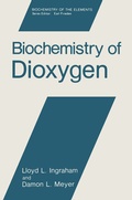 Cover: Biochemistry of Dioxygen - Kluwer Academic / Plenum Publishers