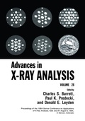 Cover: Advances in X-Ray Analysis - Springer