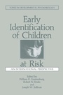 Cover: Early Identification of Children at Risk - Springer