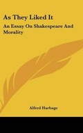 Cover: As They Liked It - Kessinger Publishing