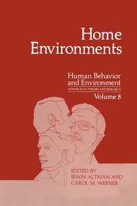 Enlarge image Cover: Home Environments - Plenum Publishing Co.,N.Y.