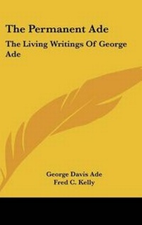 Enlarge image Cover: The Permanent Ade - Kessinger Publishing