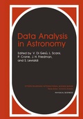 Cover: Data Analysis in Astronomy - Plenum Publishing Corporation