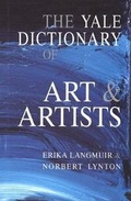 Cover: The Yale Dictionary of Art and Artists - Yale University Press