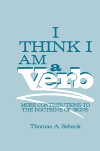 Abbildung von: I Think I Am a Verb - Springer