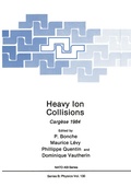 Cover: Heavy Ion Collisions - Kluwer Academic/Plenum Publishers