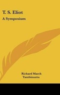 Cover: T. S. Eliot - Kessinger Publishing