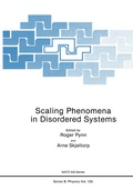 Cover: Scaling Phenomena in Disordered Systems - Springer
