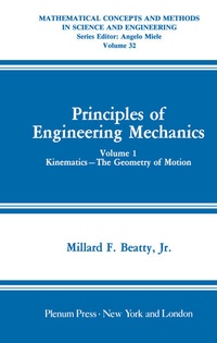 Enlarge image Cover: Principles of Engineering Mechanics - Kluwer Academic/Plenum Publishers