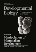 Cover: Manipulation of Mammalian Development - Kluwer Academic / Plenum Publishers
