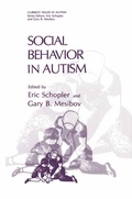 Cover: Social Behavior in Autism - Springer