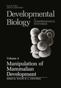 Cover: Manipulation of Mammalian Development - Springer