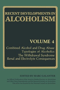 Enlarge image Cover: Recent Developments in Alcoholism - Springer