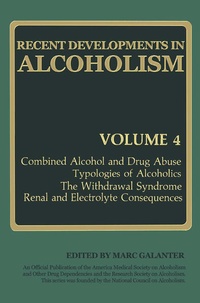 Enlarge image Cover: Recent Developments in Alcoholism - Springer