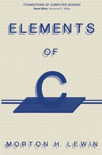 Enlarge image Cover: Elements of C - Springer