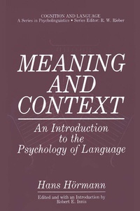Abbildung von: Meaning and Context - Springer