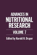 Cover: Advances in Nutritional Research - Kluwer Academic / Plenum Publishers