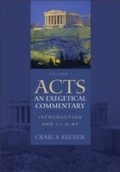 Abbildung von: Acts: An Exegetical Commentary : Volume 1 - Baker Publishing Group