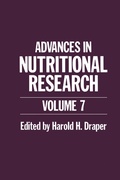 Cover: Advances in Nutritional Research - Springer
