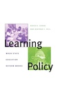 Cover: Learning Policy - Yale University Press