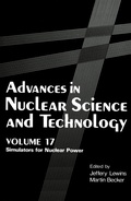 Cover: Advances in Nuclear Science and Technology - Kluwer Academic / Plenum Publishers