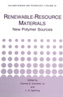 Cover: Renewable-Resource Materials - Springer