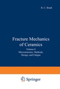 Cover: Fracture Mechanics of Ceramics - Springer
