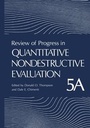 Cover: Review of Progress in Quantitative Nondestructive Evaluation - Springer-Verlag New York Inc.