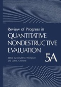Cover: Review of Progress in Quantitative Nondestructive Evaluation - Springer-Verlag New York Inc.