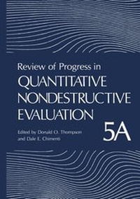 Enlarge image Cover: Review of Progress in Quantitative Nondestructive Evaluation - Springer-Verlag New York Inc.