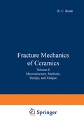 Cover: Fracture Mechanics of Ceramics - Springer