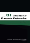Cover: Advances in Cryogenic Engineering - Kluwer Academic / Plenum Publishers